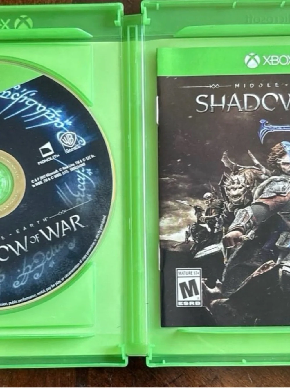 Middle-earth: Shadow of War for Xbox One - Black Case